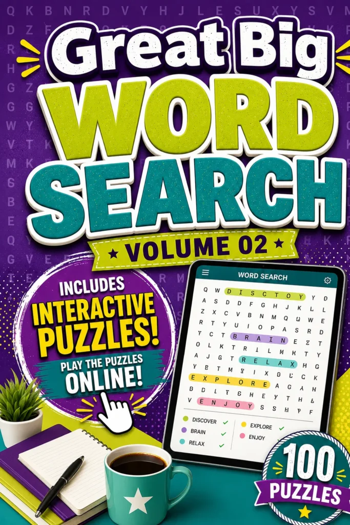 Great Big Word Search Volume 02 cover